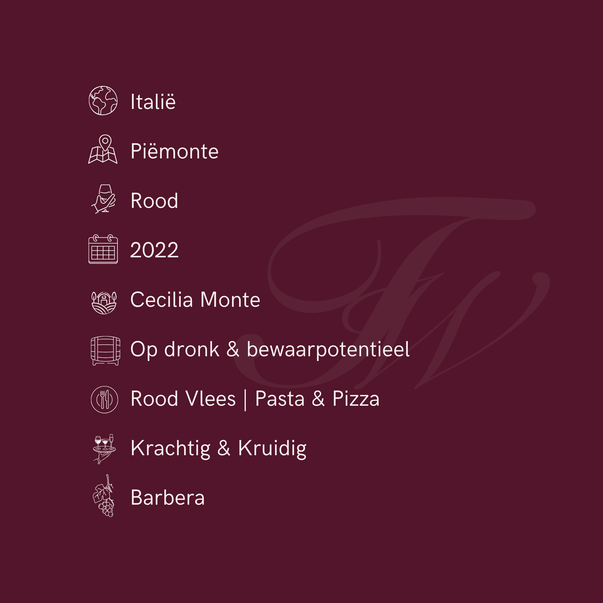 Barbera d'Alba 'Maria Teresa' 2022